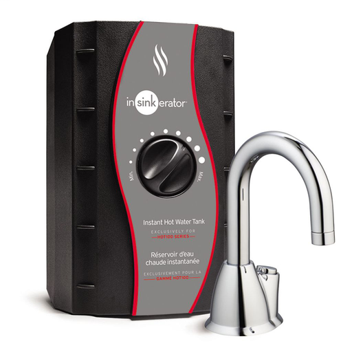 Invite HOT100 Push Button Instant Hot Water Dispenser System (H-HOT100SN-SS)