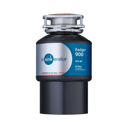 Badger 900 Garbage Disposal, 3/4 HP
