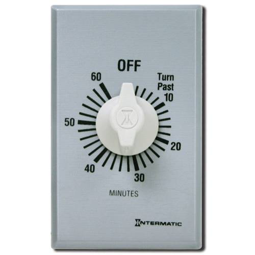 Intermatic FF60MC 60 Minute 125 to 277 VAC 60 Hz SPST Countdown Timer Intermatic FF60MC 60 Minute 125 to 277 VAC 60 Hz SPST Countdown Timer