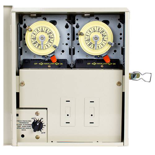 Control System with Freeze Protection and Power Center with Two T104M Mechanisms