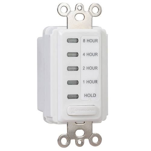 Intermatic EI220W 1/2/4/8 Hour 120 VAC 60 Hz 1Pole White Electronic