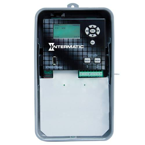 Intermatic ET90215CR NEMA 3R Steel Case 365 Day 120 to 277 VAC 60 Hz 30 Amp 2-Circuit SPDT Astronomic Time Switch Intermatic ET90215CR NEMA 3R Steel Case 365 Day 120 to 277 VAC 60 Hz 30 Amp 2-Circuit SPDT Astronomic Time Switch