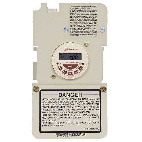 7-Day Electronic Time Switch Mechanism - Mechanism Only