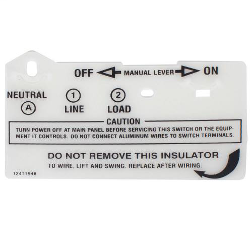 Insulator for Single-Pole Time Switch (T101, T102, T171, T172)