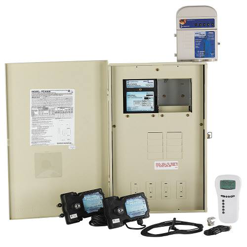 MultiWave™ ECS System with 80 A Load Center, Expansion Module and Two Valve Actuators