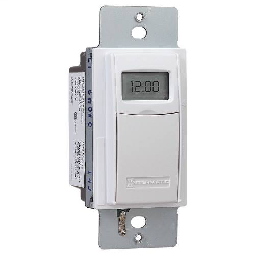 Intermatic 15 Amp ST01 7-Day Programmable In-Wall Astronomic Digital Timer Intermatic 15 Amp ST01 7-Day Programmable In-Wall Astronomic Digital Timer