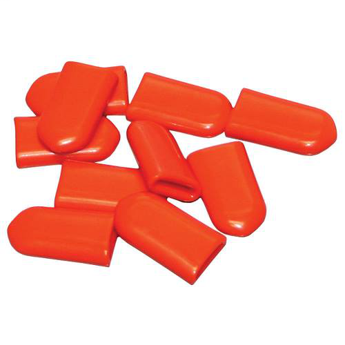 Orange Vinyl Cushion/Insulator for Time Switch Manual Lever, 10 pack