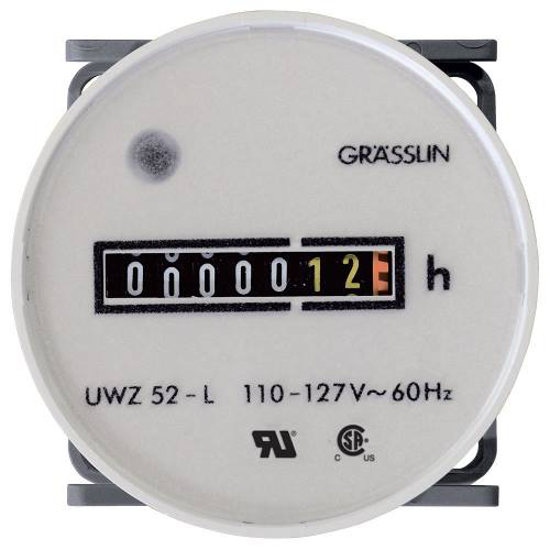 Product image for Intermatic UWZ52E-120U 120 VAC 60 Hz Flush Mount AC Hour Meter