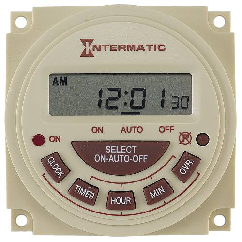 24-Hour Electronic Panel Mount Timer