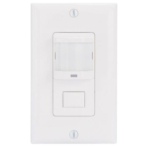 Residential Grade In-Wall PIR Vacancy and Occupancy Sensor Switch
