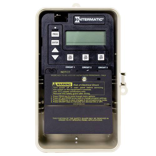 Digital 3-Circuit Time Control w/Type 3R Plastic Enclosure