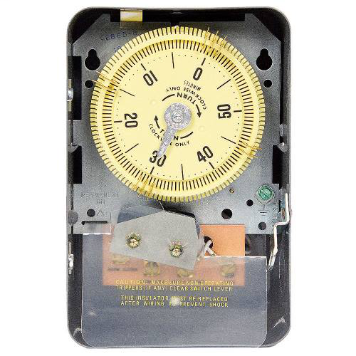 Intermatic C8865 NEMA 1 125 VAC 60 Hz 20 Amp SPDT Electromechanical Time Switch Intermatic C8865 NEMA 1 125 VAC 60 Hz 20 Amp SPDT Electromechanical Time Switch