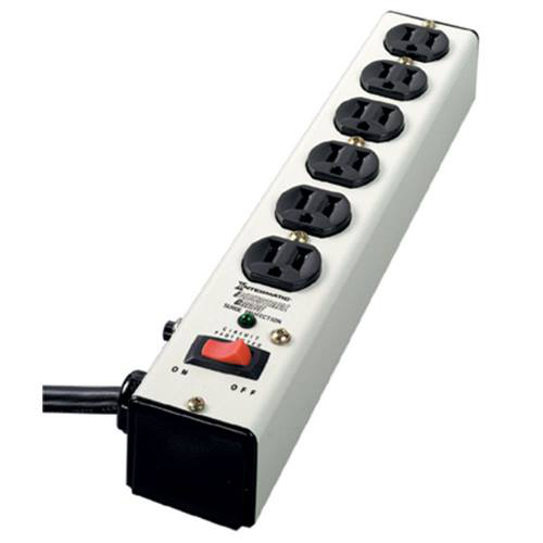 Intermatic IG112663 6 Foot Cord 6 Outlet White Surge Protective Device Intermatic IG112663 6 Foot Cord 6 Outlet White Surge Protective Device