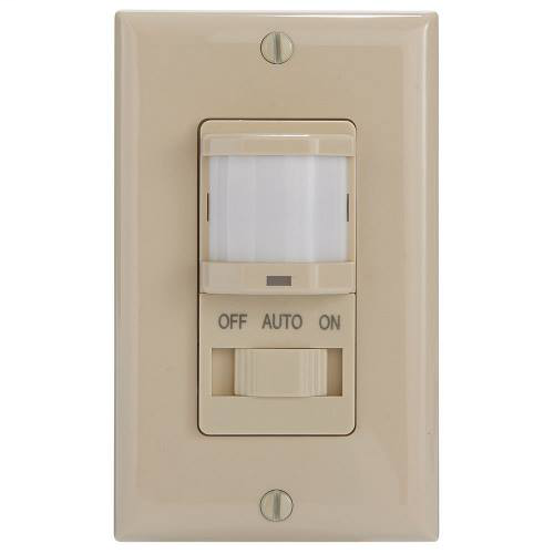 Residential Grade Occupancy Sensor Switch with Manual Override