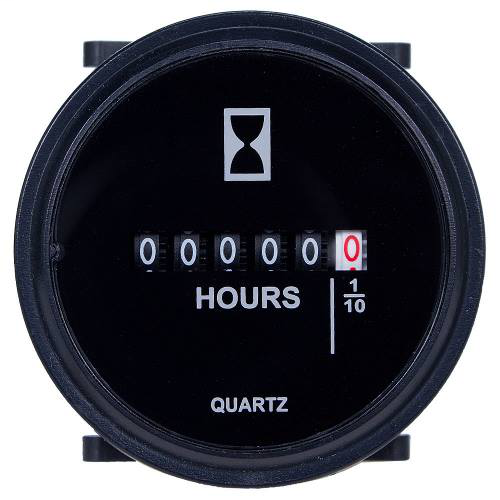 Product image for Intermatic GZ40AU DC HOUR METER SAE BEZEL 2.31" 10-80VDC