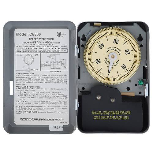 INT-MAT C8866 CYCLE TIMER 220V-60C INT-MAT C8866 CYCLE TIMER 220V-60C