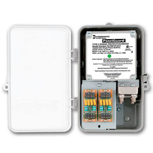 Type 2 SPD for AC, phone and coax