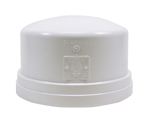 8" PVC CAP SWR DR35 GSKT TRENCH TOUGH PLUS/RING- TITE
