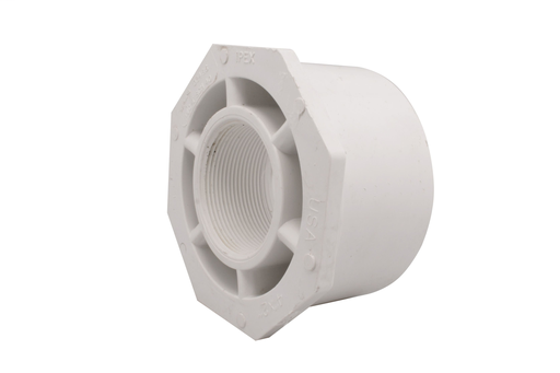 4"x2 1/2" PVC SCH40 RED. BUSHING SPxFPT WHITE XIRTEC140