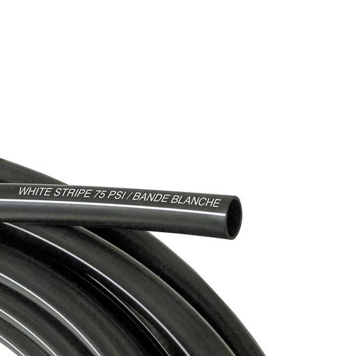 1 1/2"x900' PE 75 PSI(WHITE STRIPE) STD PIPE WITH THE STRIPE