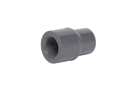 1"x1/2" PVC SCH80 RED. CPLG FPTxFPT SS REINFORCED XIRTEC140