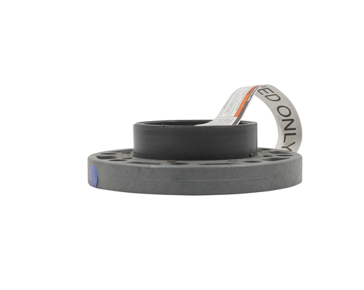 4" PVC SCH80 HD VANSTONE FLANGE SOC W/ FIBER-LOC RING XIRTEC140