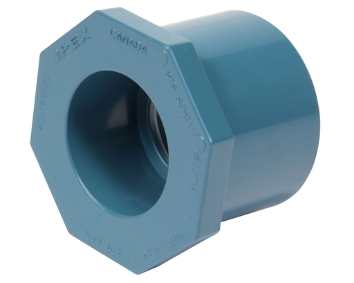 1 1/2"x1" CPVC RED. BUSHING SPxS AQUARISE
