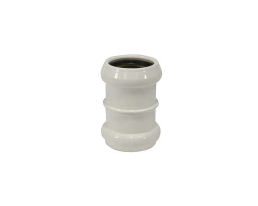 3" PVC COUPLING IPS DR21 GxG WHITE FAB CYCLE TOUGH