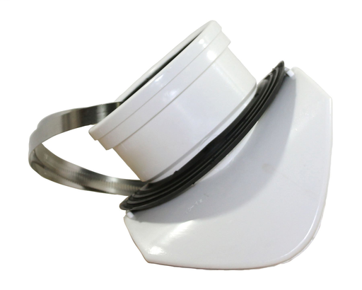 6 ON 24" PVC SADDLE WYE SWR DR35 GxG W/ 2 STRAPS RING-TITE/TRENCH TOUGH PLUS