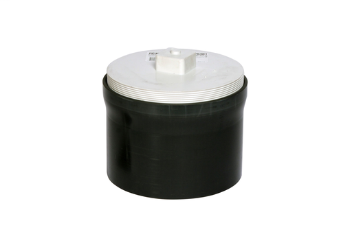 8" PVC DWV C/O W/ PLUG SPxGSKT PLUG SYSTEM 15
