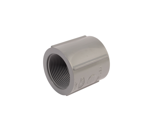 1 1/4" CPVC SCH80 COUPLING FPTxFPT CORZAN