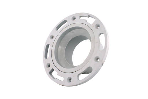 4"x3" PVC DWV ADJ. CLOSET FLANGE SLIP W/ PLASTIC RING SYSTEM 15