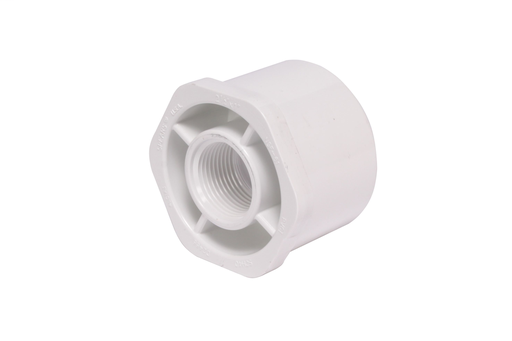 2 1/2"x1" PVC SCH40 RED. BUSHING SPxFPT WHITE XIRTEC140