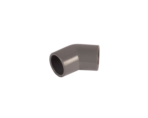 1/2"x45D ABS IND. ELBOW SOCxSOC DURAPLUS INDUSTRIAL