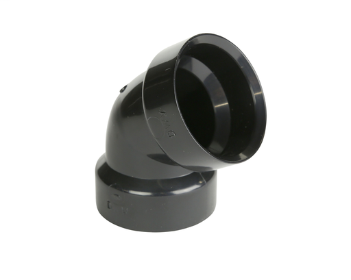 1 1/2"x60D ABS DWV ELBOW HxH