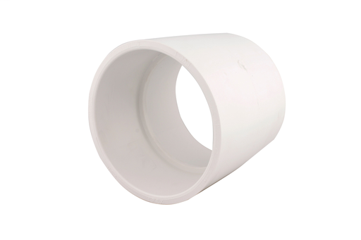 8" PVC SCH40 COUPLING SOCxSOC WHITE XIRTEC140