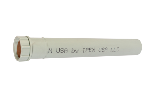 1 1/2"x12" FR-PP SWIV. SINK STRAIN. ADPT SPxFPT W/ VIT. GSKT ENFIELD