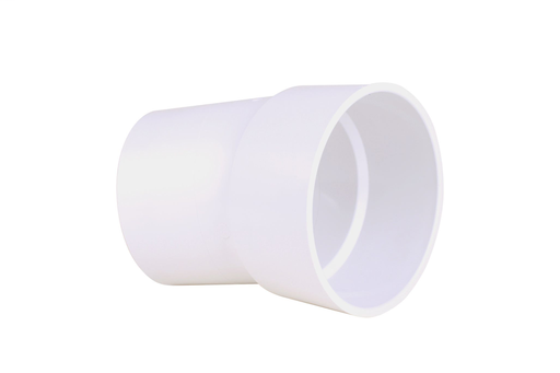 6"x22 1/2D PVC DWV ELBOW SPxH WHITE