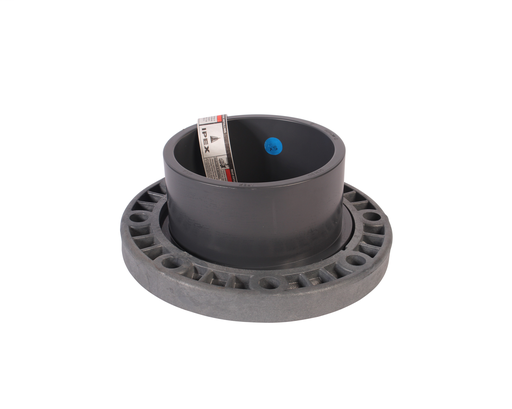 8" PVC SCH80 VANSTONE FLANGE SP W/ FIBER-LOC RING XIRTEC140