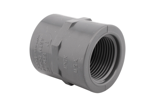 1" PVC SCH80 COUPLING FPTxFPT XIRTEC140
