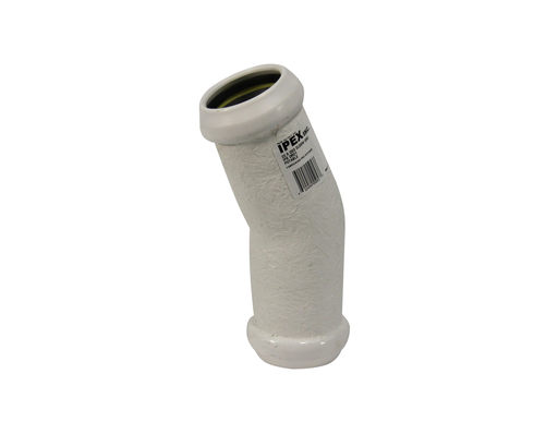 2"x22 1/2D PVC ELBOW IPS DR21 GxG WHITE FAB CYCLE TOUGH