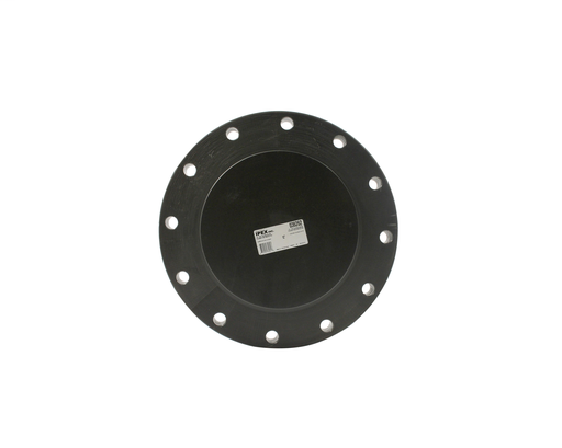 12" PVC SCH80 BLIND FLANGE FAB 150 PSI XIRTEC140