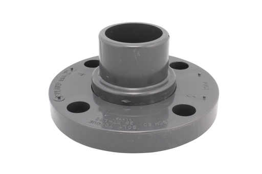 2" PVC SCH80 VANSTONE FLANGE SP W/ PVC RING XIRTEC140