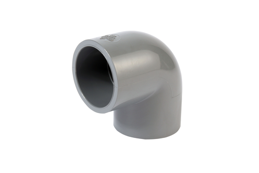 1 1/4"x90D ABS IND. ELBOW SOCxSOC DURAPLUS INDUSTRIAL