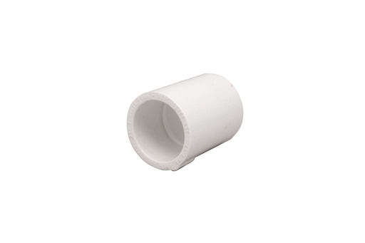 3" PVC SCH40 COUPLING SOCxSOC WHITE XIRTEC140