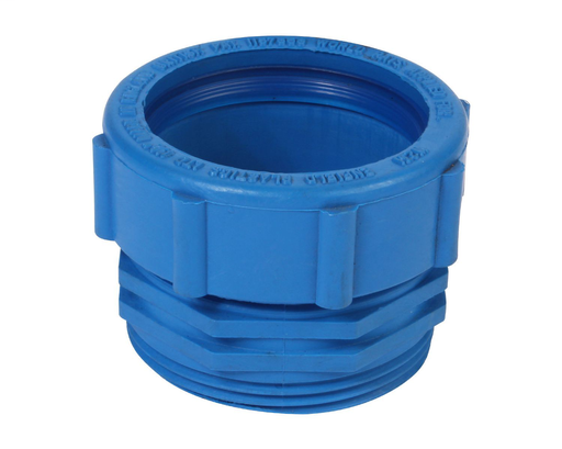 W641P 1 1/2" FR-PVDF CAP FAB PLENUMLINE