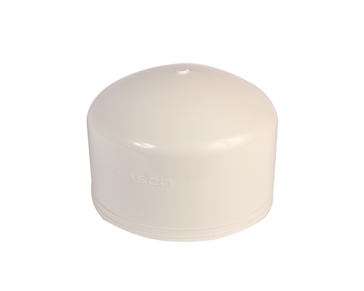 10" PVC SCH40 CAP SOC WHITE XIRTEC140