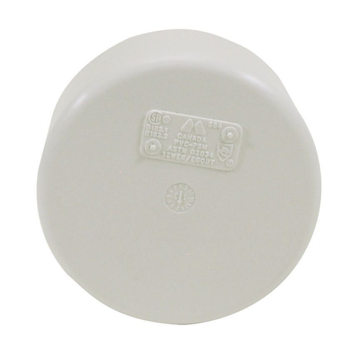 4" PVC CAP HUB SDR35 BDS