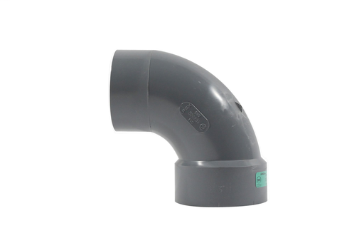 3"x90D PVC DWV SHORT TURN ELBOW SPxH SYSTEM XFR