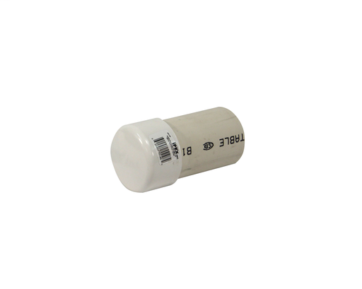2" PVC PLUG IPS DR21 SP WHITE FAB CYCLE TOUGH
